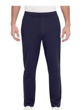 NWOT Russell Athletic Men's L Navy Blue Jogger Pants Polyester Spandex